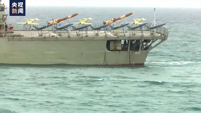 伊朗的无人机还能从水上发射
